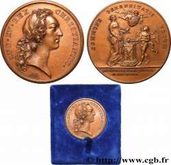 LOUIS XV DIT LE BIEN AIMÉ Médaille, Le second mariage du Dauphin Louis, refrappe