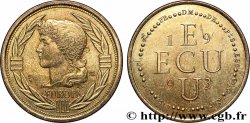 CINQUIÈME RÉPUBLIQUE Médaille symbolique, Ecu Europa