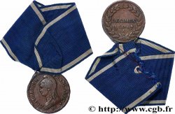 DIREKTORIUM 2 décimes Dupré, transformée en médaille SS