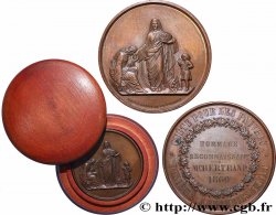 SECOND EMPIRE Médaille, Quête pour les pauvres