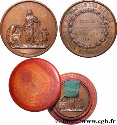 SECOND EMPIRE Médaille, Quête pour les pauvres