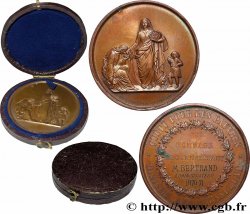 SECOND EMPIRE Médaille, Quête pour les pauvres