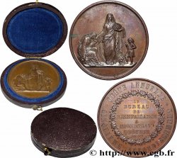 SECONDO IMPERO FRANCESE Médaille, Quête pour les pauvres