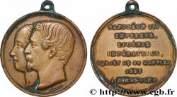 SECOND EMPIRE Médaille, Mariage de Napoléon III et d’Eugénie