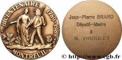 V REPUBLIC Médaille, Bicentenaire de la révolution