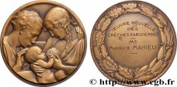 III REPUBLIC Médaille, Oeuvre nouvelle des crèches parisiennes