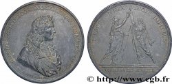 LOUIS XIV LE GRAND OU LE ROI SOLEIL Médaille, Jean-Baptiste Colbert TTB+