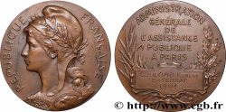 III REPUBLIC Médaille, Administration générale de l’assistance publique
