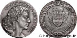 CUARTA REPUBLICA FRANCESA Médaille, Conseil général de la Seine