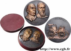 CINQUIÈME RÉPUBLIQUE Médaille, Renault, Marcel et Louis Renault