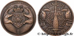 IV REPUBLIC Médaille, Centenaire de la Banque de la Guyane