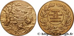 AGRICULTURAL, HORTICULTURAL, FISHING AND HUNTING SOCIETIES Médaille, Société des aviculteurs de la Charente-Inférieure