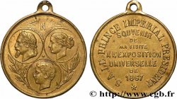 SEGUNDO IMPERIO FRANCES Médaille de la famille impériale, souvenir de l’Exposition