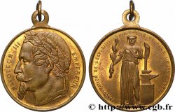 SECOND EMPIRE Médaille, Inauguration de l’Exposition Universelle