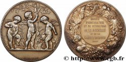 SOCIÉTÉS D&nbsp;AGRICULTURE, HORTICULTURE, PÊCHE ET CHASSE Médaille, Société d’Horticulture et de viticulture de La Rochelle