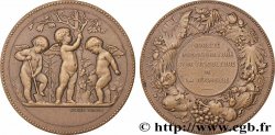 SOCIÉTÉS D&nbsp;AGRICULTURE, HORTICULTURE, PÊCHE ET CHASSE Médaille, Société d’Horticulture et de viticulture de La Rochelle