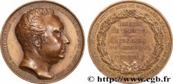 CHARLES X Médaille, Charles François Mazois AU