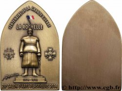 CINQUIÈME RÉPUBLIQUE Plaquette, Centenaire de la Grande Guerre, 28e Salon d’arts plastiques