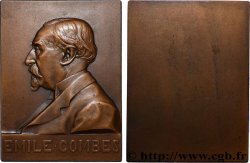 TROISIÈME RÉPUBLIQUE Plaquette, Émile Combes