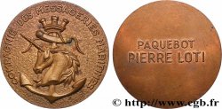 MER ET MARINE : PAQUEBOTS, NAVIRES, BATEAUX Médaille, Paquebot Pierre Loti