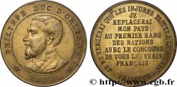 III REPUBLIC Médaille, Philippe d’Orléans, frappe médaille module de 10 centimes