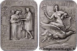 TROISIÈME RÉPUBLIQUE Médaille, Chambre de Commerce de Roubaix