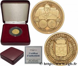 V REPUBLIC Médaille, 50e anniversaire du nouveau franc