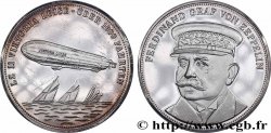GERMANIA Médaille, 150e anniversaire de Ferdinand Graf von Zeppelin, Lz 11 Viktoria Luise