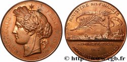 TROISIÈME RÉPUBLIQUE Médaille de l’Administration des Monnaies et Médailles