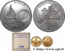 EUROPA Médaille, European Currencies, Norvège