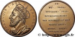 SÉRIE MÉTALLIQUE DES ROIS DE FRANCE Médaille, François Ier