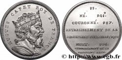 SÉRIE MÉTALLIQUE DES ROIS DE FRANCE Règne de HUGUES CAPET - 35 - refrappe ultra-moderne