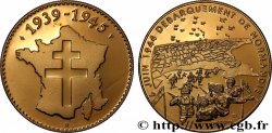V REPUBLIC Médaille, Commémoration débarquement de Normandie