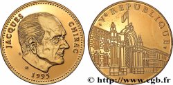 CINQUIÈME RÉPUBLIQUE Médaille, Jacques Chirac, président de la République