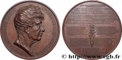 LITERATURE : WRITERS - POETS Médaille, Claude Joseph Rouget de Lisle, auteur de la Marseillaise