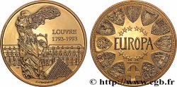 CINQUIÈME RÉPUBLIQUE Médaille, Louvre-Europa