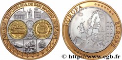 QUINTA REPUBLICA FRANCESA Médaille, Europe, République de Saint-Marin