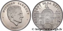 QUINTA REPUBLICA FRANCESA Médaille, Nicolas Sarkozy, président de la République