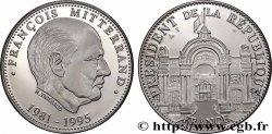 QUINTA REPUBLICA FRANCESA Médaille, François Mitterrand, président de la République