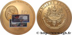 QUINTA REPUBLICA FRANCESA Médaille, Anciens 10 francs