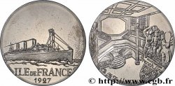 V REPUBLIC Médaille, Paquebot Ile de France