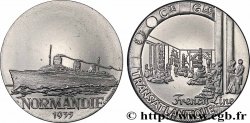 V REPUBLIC Médaille, Paquebot Normandie