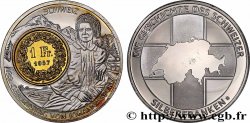 SWITZERLAND Médaille, 130e anniversaire de Johanna Spyri