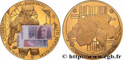 SWITZERLAND Médaille, Commémoration des billets de banque