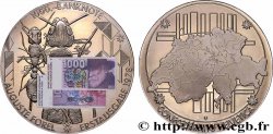 SWITZERLAND Médaille, Commémoration des billets de banque