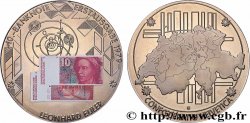 SVIZZERA  Médaille, Commémoration des billets de banque