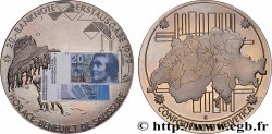 SVIZZERA  Médaille, Commémoration des billets de banque