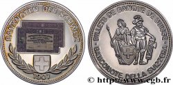 SCHWEIZ Médaille, Billets de Suisse, 40 francs suisse