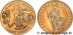 SUISSE Médaille, Le Lac de Lugano