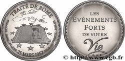 IV REPUBLIC Médaille, Traité de Rome